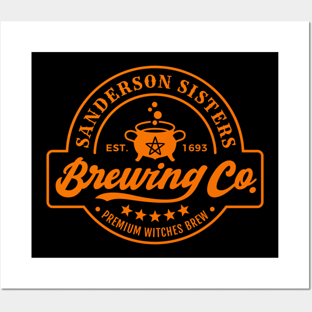 Sanderson Sisters Brewing Co. Wall Art by The Cottage Cauldron